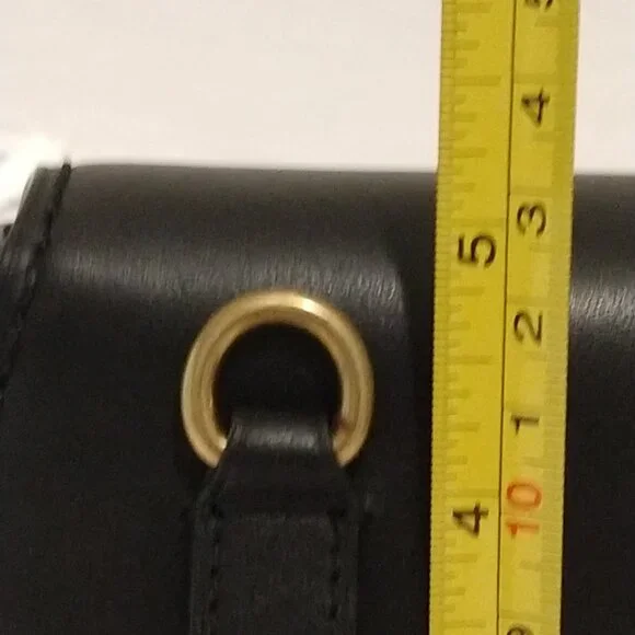 COACH SADDLE BELT BAG in supple black leather - Picture 16 of 16
